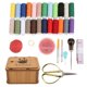 thumbnail image 1 of Kit De Hilo De Aguja, Caja De Patrón De Panda, Juego De Costura Exquisito Portátil, Diseño Compacto Para Coser A Mano Cergrey Sewing Box Set, 1 of 8