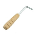 thumbnail image 4 of Guitar Neck Wrench Wood Handle Fine Workmanship Ukulele Repair Wrench Luthier Tool 4mm, 4 of 8