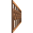 thumbnail image 3 of Ekena Millwork 46 3/4"W x 10"H x 3/8"T Tilden Fretwork Moulding, Cherry, 3 of 13