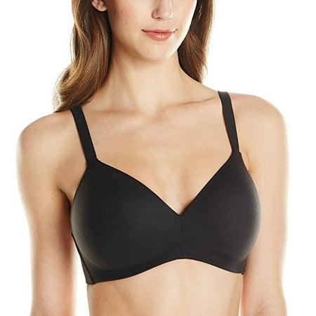 Wacoal Women's How Perfect Soft Cup Bra, Black, 36C