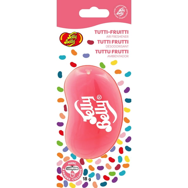 Jelly Belly 3D Hanging Car Air Freshener - Tutti Fruitti