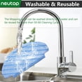 thumbnail image 6 of neutop Replacement Washable Mopping Pads Compatible with Ecovacs Deebot T8, T8+, T8 Aivi, N8, N8 Pro, N8 Pro+, N10 Plus, Robot Vacuums and Mops, 8-Pack., 6 of 7