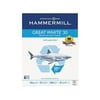Hammermill 86700 Great White Recycled Copy Paper, 92 Brightness, 20lb, 8-1/2 x 11, 5000 Shts/Ctn