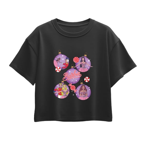 Barbie - Nutcracker Ornaments Short Sleeve Boxy Graphic T-Shirt
