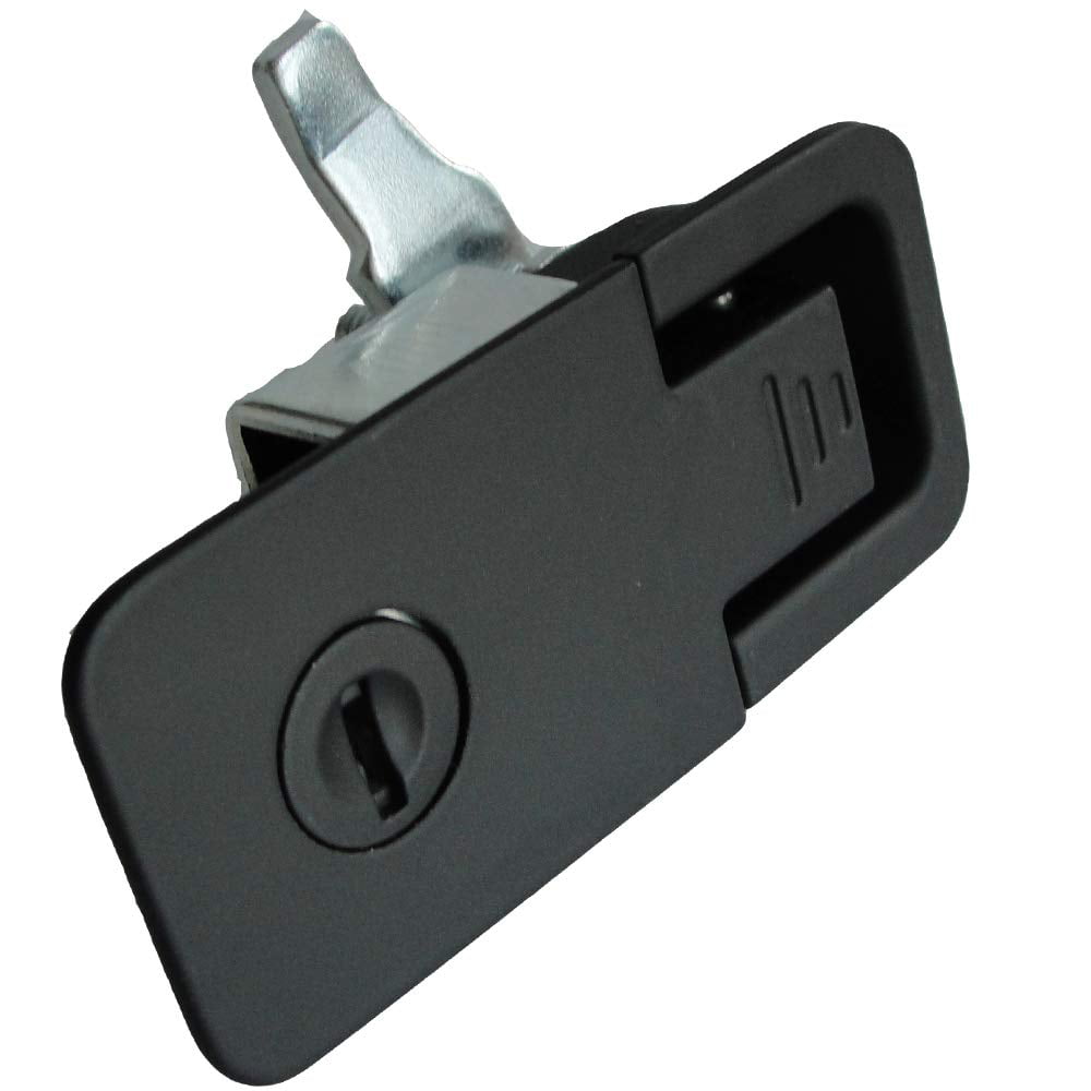 Adjustable Grip 2PCS Black Powder Coated Lift and Turn Compression Latch 