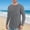 Dark Gray, variant on WIZUTIZ Men's Sun Protection Shirt UPF 51 Lightweight Breathable Solid Color Long Sleeve Summer Outdoor Tops Casual Active Shirt