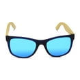 thumbnail image 2 of Panama Jack Classic Bamboo Sport Sunglasses (Blue), 2 of 4