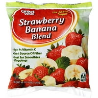 Great Value Gv Strawberry Banana Blend 48oz