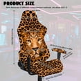 thumbnail image 2 of Whosucclay Leopard Print Gaming Chair Covers, Indoor Non-Slip Gaming Chair Seat Cover Soft Easy to Install Office Chairs Covers Stretchable with Armrest Cover, 2 of 8