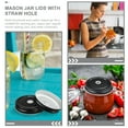 thumbnail image 6 of 20 Pcs Mushroom Jar Lids Mason Metal Sealing Can Covers Reusable for Replacement, 6 of 6