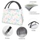 thumbnail image 4 of Fotbe Colorful Butterfly Bolsa Térmica Portátil con Estampado, Bolsa de Entrega de Alimentos Aislada, Bolsa Reutilizable de Gran Capacidad para Comidas y Supermercado, 4 of 6