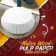thumbnail image 4 of 80 piezas de papel especial para freidora de aire, papel de aceite de silicona, blanco, 4 of 4