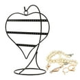 thumbnail image 2 of Misright 50 Slot Heart Earring Stand Jewelry Display Rack Efficient Storage Solution, 2 of 10