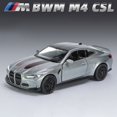 thumbnail image 4 of 1:36 BMW M4 CSL G82 BMW M3 E30 Metal Toy Alloy Car Diecasts & Toy Vehicles Car Model Model Car For Children M3 White, 4 of 6