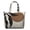 White-291, variant on Boho Chic Vintage Style Travel Tote, Spacious Carry-On Bag with Durable Handles & Zipper Closure, Artistic for Fitness Enthusiasts