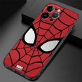 thumbnail image 3 of Marvel superhero Spider Man Phone Case for Apple iPhone 15 Pro Max SE 13 XS X 7 6s 14 12 Mini 8 Plus 11 Pro XR Cover Black Soft, 3 of 5
