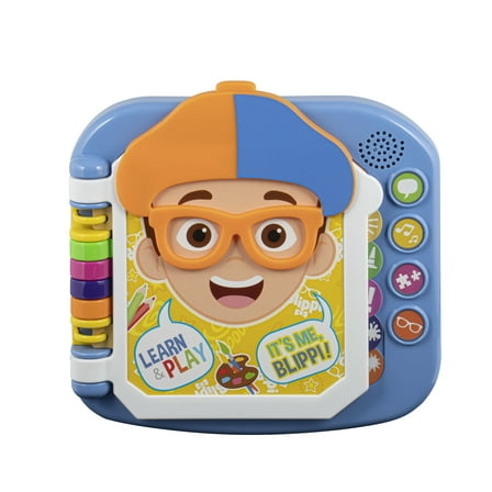 eKids Blippi Book, Toddler Toys with Built-in Preschool Learning Games, Educational Toys for Toddler Activities, Toys and Gifts