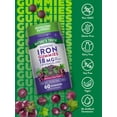 thumbnail image 3 of Iron Gummies | 60 Count | with B Vitamins & Zinc | Grape Flavor | by Nature's Truth, 3 of 7