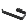 thumbnail image 1 of Portapapel Baño Color Negro Mate 12.5 Cm Cuadrado Rubinett, 1 of 4