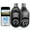 Black, variant on Light Bulb Security Camera 2Pack 5G& 2.4GHz WiFi 2K Security Cameras Wireless Outdoor Motion Detection and Alarm,Two-Way Talk,Color Night Vision,Human Detection, Bulb Camera Compatible with Alexa