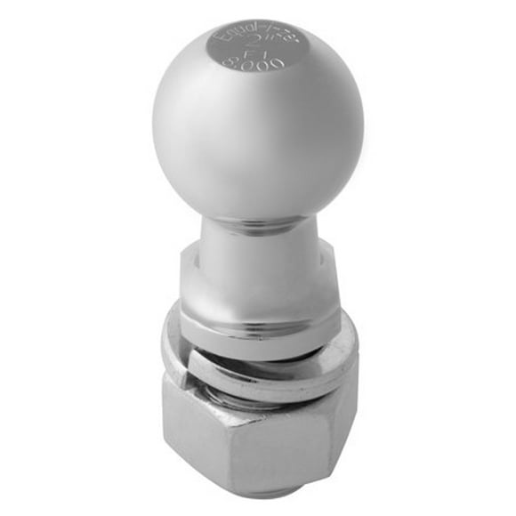 Equal-i-zer Boule d'Attelage de Remorque 91-00-6080 Égaliseur; Boule de 2 Pouces; Capacité de Poids Brut de 8000 Livres; Diamètre de Tige de 1-1/4 Pouce; Chromé; Acier
