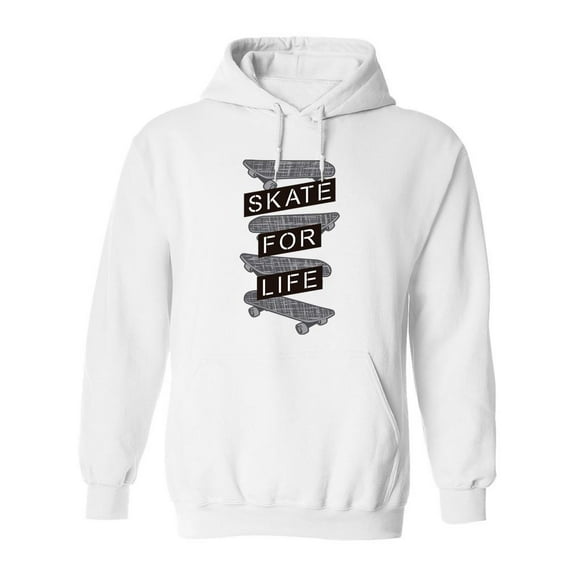 Skateboarding For Life Hoodie Men -Image by Shutterstock, Male Medium