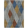 thumbnail image 2 of Addison Rugs Chantille Indoor/Outdoor Transitional Geometric Gray Washable Rectangle Rug, 8' x 10', 2 of 6