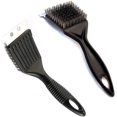 thumbnail image 1 of Barbecue Metal Cleaning Brush Stainless Steel Barbecue Wire Brush Metal Stainless Steel Barbecue Cleaning Brush Stainless Steel Bristle Brush With Scraper 2 Pieces, 1 of 5