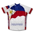 thumbnail image 2 of Philippines Flag Short Sleeve Cycling Jersey  for Men - Size XS, 2 of 3