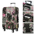 thumbnail image 5 of Pioneer Flower Floral Print Pattern Luggage Cover Fashion Suitcase Cover Baggage Covers Fit 25-28 Inch Luggage (Go Travel), 5 of 5
