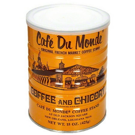 Cafe Du Monde Coffee with Chicory, 15 oz, (Pack of 6)