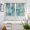 Blue Sage Green, variant on Blue Sage Green Boho Kitchen Curtains Window Panels, Vintage Ethnic Tribe Abstract Art Insulated Window Treatment Curtain, Grommet Curtains for Bedroom/Living Room/Bathroom, 2 Piece 52"Wx72"L