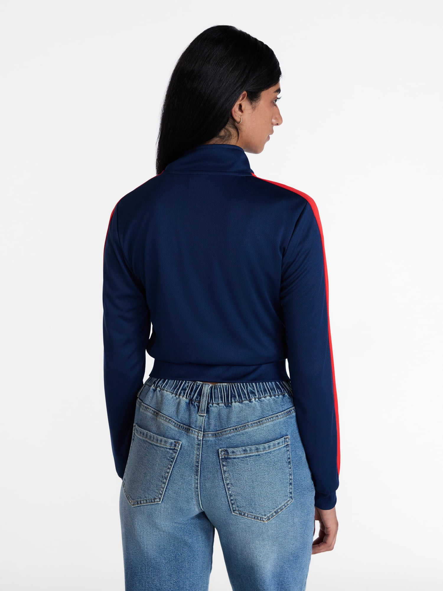 World Cup Women's and Women's Plus Zip Up Fashion Jacket, Sizes XXS-XXL