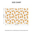 thumbnail image 3 of Rocae Cartoon Squirrel Printed Heat Resistant Place Mats,Classic Hemstitch Cloth Fabric Placemats Imitation Linen Place Mat Table Mats 18x12 inch, 3 of 9