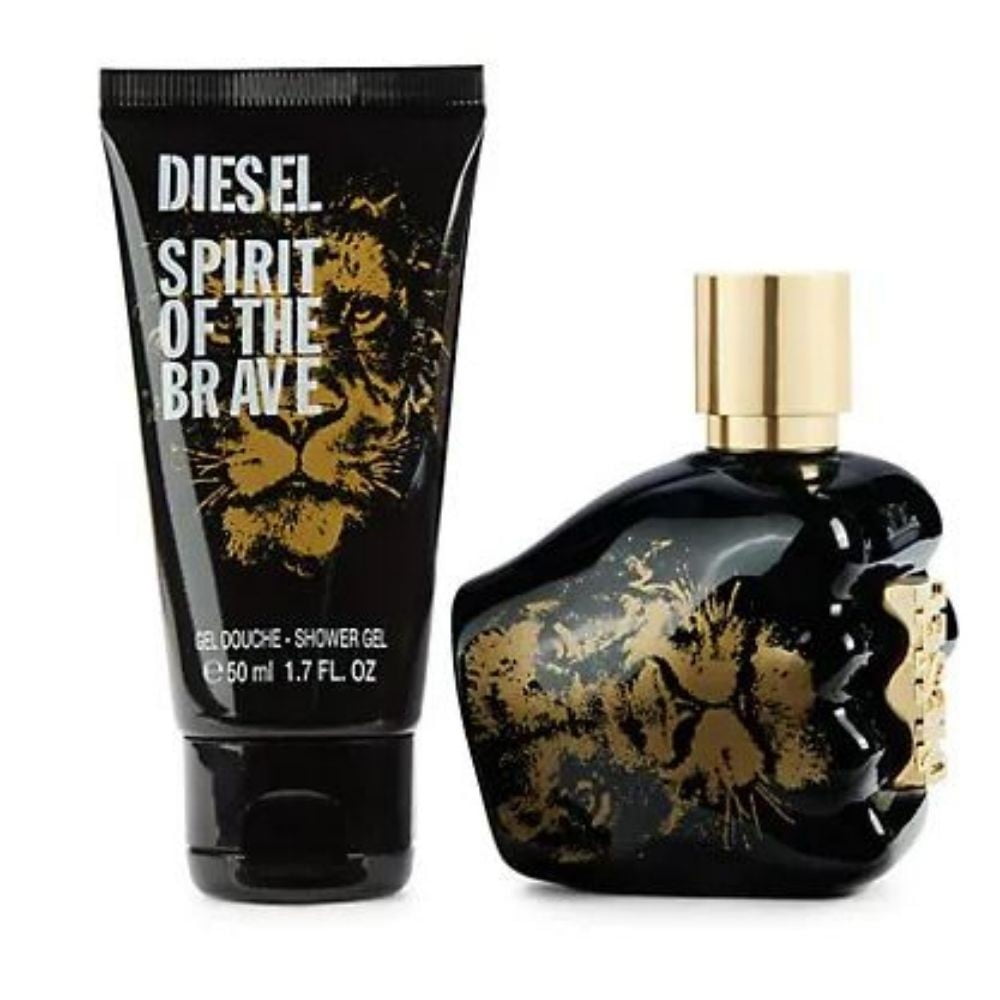 Diesel Spirit of the Brave Cologne Gift Set for Men, 2 Pieces