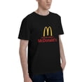 thumbnail image 2 of Mcdonald'S Logo Men'S Basic Short Sleeve T-Shirt Vogue Black 3x-Large, 2 of 8