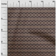 thumbnail image 2 of oneOoneRayonRoseBrownFabricAsianIkatFabricForSewingPrintedCraftFabricByTheYard56InchWide, 2 of 4