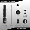 thumbnail image 4 of BUCKLOS Bike Stem Riser Extender MTB, 1-1/8" 28.6mm Bike Fork Stem, Bicycle Fork Aluminum Extension Adapter for Mountain Bicycle, Road Bike, MTB, BMX​, 4 of 8