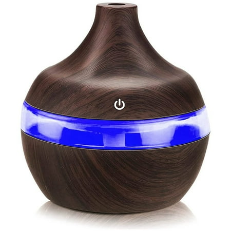 

Ultrasonic Humidifier Mini Diffuser 300ML Aromatherapy Freshener Automatic LED Lights 7 Colors Essential Oils
