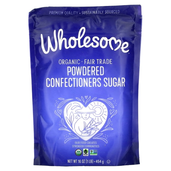 Wholesome! Organic Powdered Sugar, 16 Oz