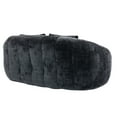 thumbnail image 6 of Bean Bag sofa Lazy Sofa, Lounger High Back Bean Bag Chair with 2 Pillows, Couch for Adults and Kids, Indoor & Outdoor, Accent Floor Soft Lounge Chair(Black chenille), 6 of 9