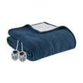 thumbnail image 4 of Serta Polyester and Cotton Fleece to Sherpa Heated Blanket ST54-0098, 4 of 11