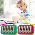 thumbnail image 4 of Apmemiss Clearance Portable Kids Electronic Keyboard - Multifunctional Mini Piano Toy for Girls Beginners with 3 Music Modes, Pocket-Sized Early Learning Musical Instrument (Requires 3 AAA Batteries), 4 of 4