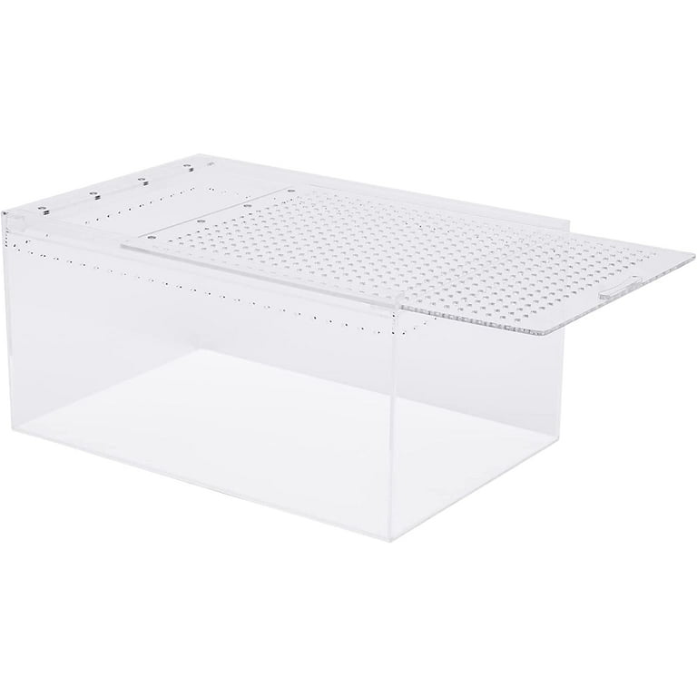CNCEST 2.5 Gallon Reptile Breeding Box Terrarium Cage Large