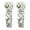 White, variant on Yesbay 2 Pcs Faux Hanging Flowers Artificial Vines with Blooms Fake Hanging Plants Flowers for Home Wedding Garden Yard Decoration