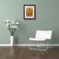 thumbnail image 3 of Trademark Fine Art "Fleurs Dans Un Vase Bleu" Canvas Art by Pierre Renoir, Wood Frame, 3 of 3