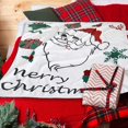 thumbnail image 4 of AISENIN Christmas Throw Blanket, Santa Merry Christmas Blanket for Couch, Sofa, Bed, 300GSM Soft Cozy Cute Funny Cartoon Blanket Gift for Christmas Decor, 4 of 5