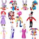 thumbnail image 2 of The Amazing Digital Circus Pomni Jax Plush Toy Anime Cute Theater Rabbit Doll StuffedCartoon Clown Christmas Kids Gifts, 2 of 4