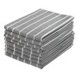 thumbnail image 1 of Set Of 8 Bamboo And Microfibre Tea Towels, Lint-free Kitchen Towels, Cleaning Towels 65x45cm, Grey, 1 of 5