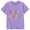 Purple, variant on YM Toddler Shirts for Girls Purple for 8-9 Years,Children's Fashionable Casual Letter Round Neck Short Sleeved T Shirt Top